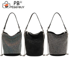 Rhinestone Evening Shoulder Handbag for Women