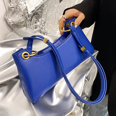 Women Shoulder Bags Texture PU Leather Handbag Evening Party Bags