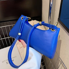 Women Shoulder Bags Texture PU Leather Handbag Evening Party Bags