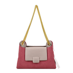 Women Shoulder Bags All-Match Chains Messenger Bag Texture Underarm Pack
