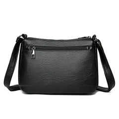 Women Soft PU Leather Crossbody Bag Large Capacity Tote Bags