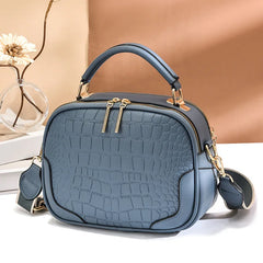 Autumn Plaid Small Square Shoulder Bag