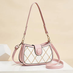 Rhombus Women's Bag Portable One-shoulder Messenger Bag Women