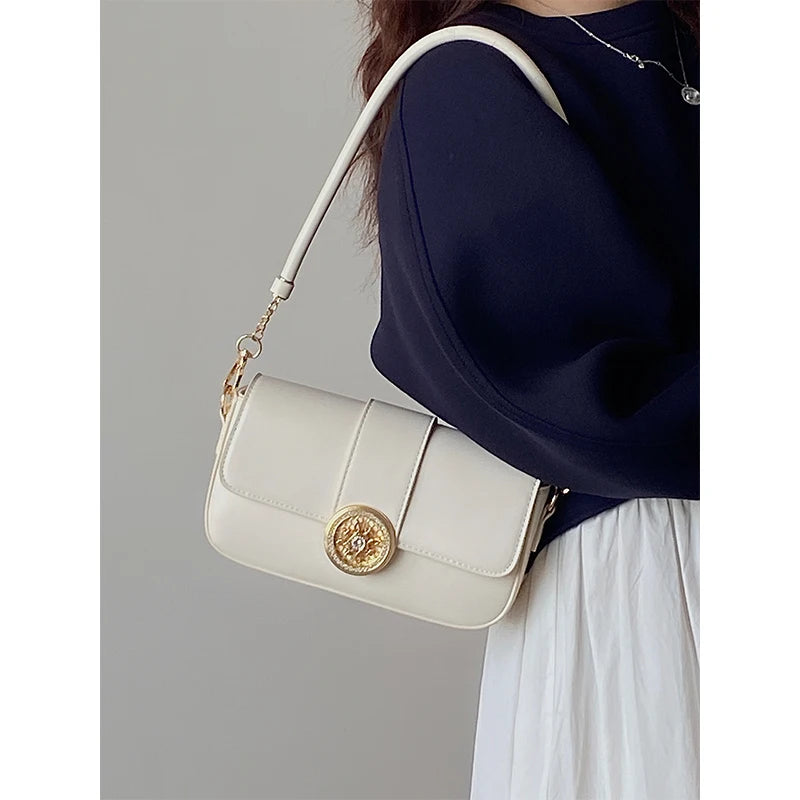 Small Square Shoulder Bag Pu Leather Female Messenger Bags