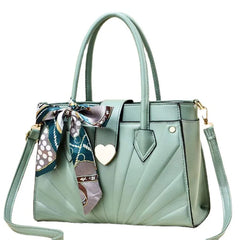 Fashionable One-shoulder Messenger Bag Women High-quality Pu Handbag