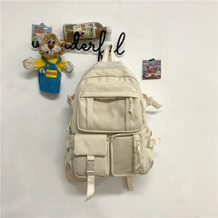 Large Capacity Functional Backpack for Elementary and Middle School Girls