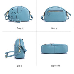 Elephant Small Shoulder Girl Messenger Bag Female Top Layers Handbags Crossbody