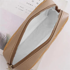 Embroidered Messenger Bag PU Leather Shoulder Crossbody Large Capacity Women