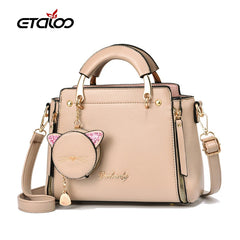 Embroidered Messenger Bags Women Leather Handbags Bags for Women Main Ladies Han