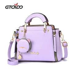 Embroidered Messenger Bags Women Leather Handbags Bags for Women Main Ladies Han