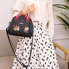 Embroidered Printed Bag Women Handbag Female Crossbody Messenger Bags