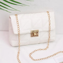 Embroidered Chain Messenger Bag Female Totes Ladies Bags
