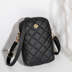 Embroidery Mobile Phone Bags Women Shoulder Bag Mini Crossbody Messenger Bags
