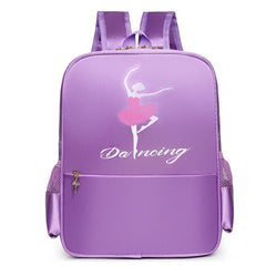 Personalized Kids Dance BackBag for Girls Ballerina Pink Duffel