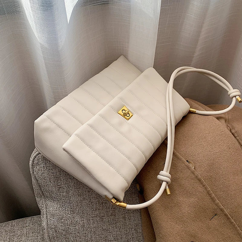 High-quality PU Leather Women's Handbag Armpit Bag