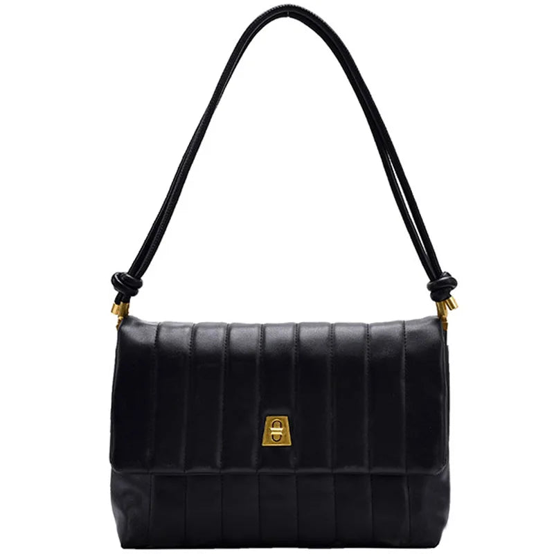 High-quality PU Leather Women's Handbag Armpit Bag