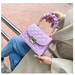Embroidery Thread Chain Crossbody Bag Women Shoulder Bag Ladies Handbags