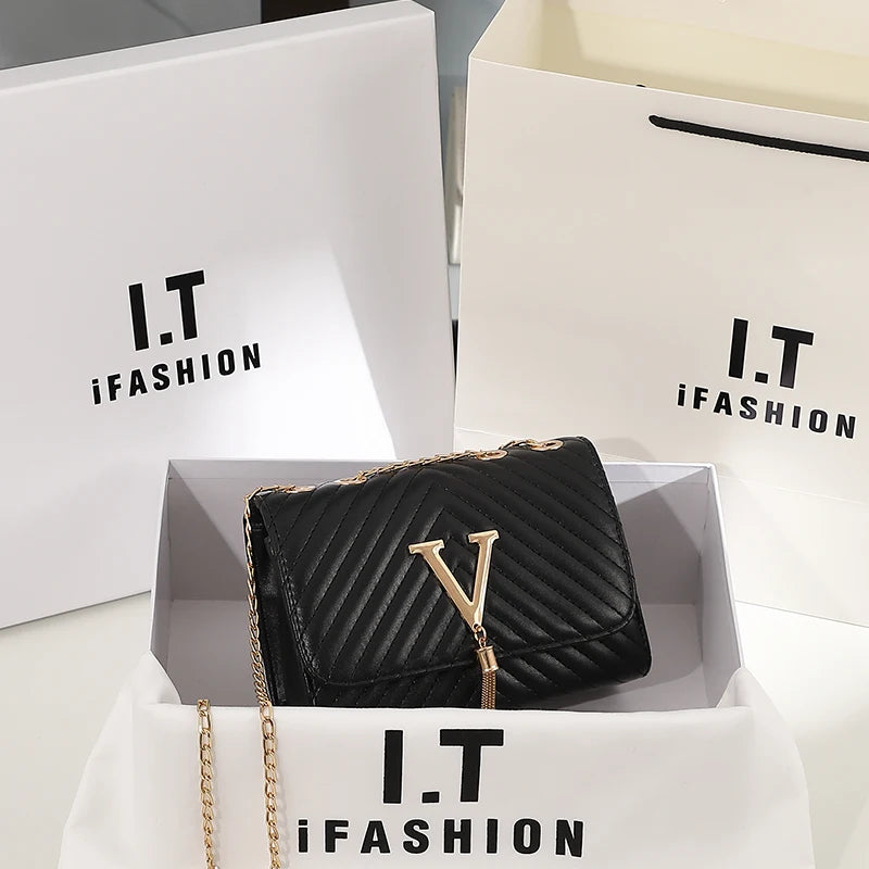 Sequined Tassel Crossbody Bag Handbag Shoulder Bags