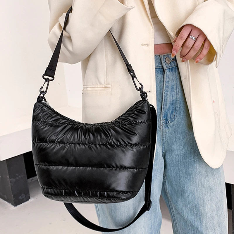 Embroidery Women Handbag Large Capacity Crossbody Bag