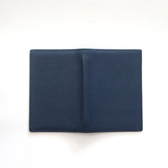 Engrave Letters Leather Passport Cover Name Soft Cowhide Travel Passport Holder