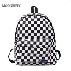 EnoPella Women Nylon Backpack Bookbag Lady Travel Mochila Waterproof Rucksack