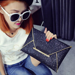 Sparkling Dazzling Envelope Clutch Evening Bag Women Handbag