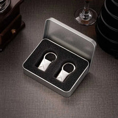 Envelope Metal Keychain Keyring Couples Car Keychain Men Key Chains For Women