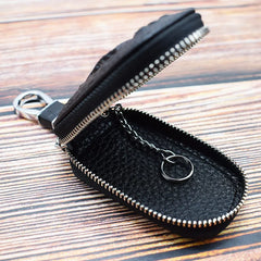 Etaofun Crocodile Car Key Holder Leather Key Case Housekeeper Men Key Purse