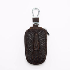 Etaofun Crocodile Car Key Holder Leather Key Case Housekeeper Men Key Purse