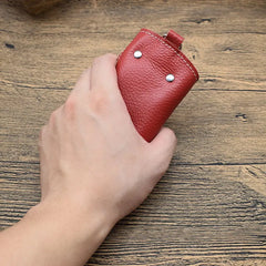 Etaofun Leather Female Key Holder, Retro Housekeeper, Arrvials Women's Keys Case