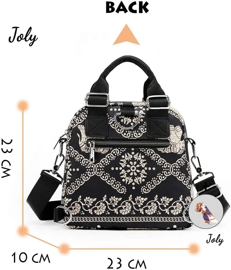 Ethnic Shoulder Bag for Women - Cross-Body Handbags - Small Size Women Bags
