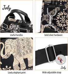 Ethnic Shoulder Bag for Women - Cross-Body Handbags - Small Size Women Bags