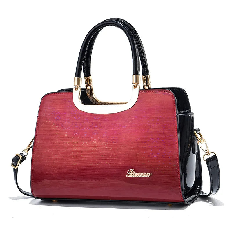 Leather Large Capacity Women's Shoulder Bag