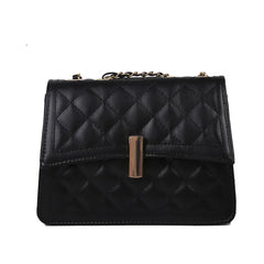 Lingge Chain Women's Flap Bag One Shoulder Bag