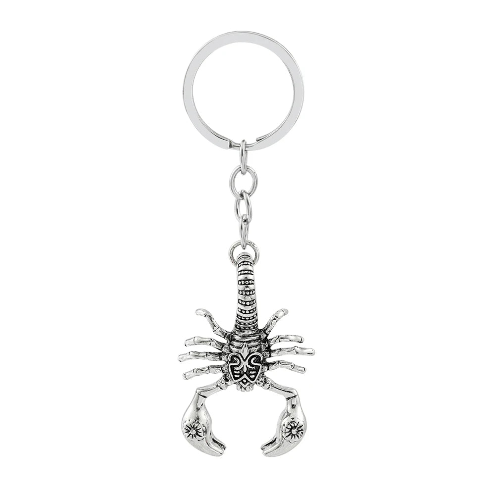 Venomous Scorpion Warrior Keychain Car Bag Pendant