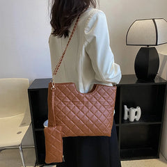 European Style Shoulder Bag Ladies Large Handbags And Purses