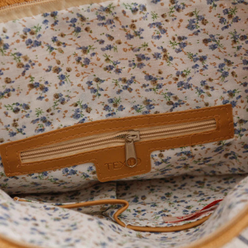 European Style Straw Bag Shoulder Bag Travel Beach Woven Women Bag