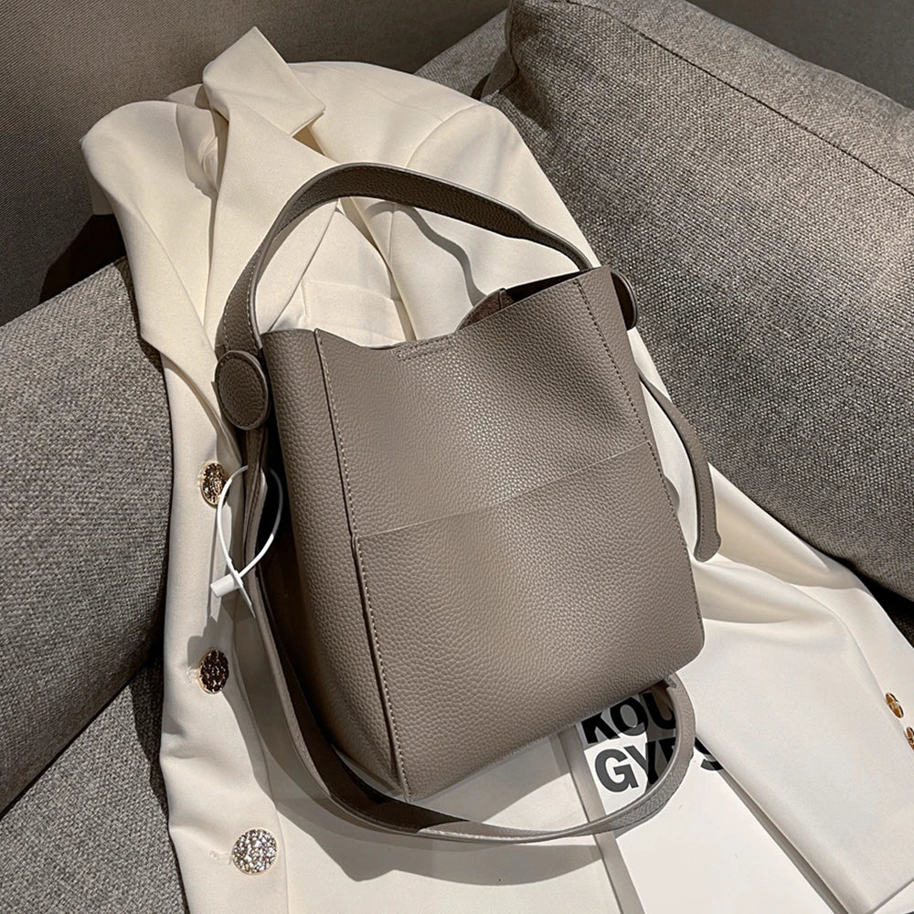 European Style Shoulder Bags For Women Large Capacity Crossbody Tote Handbags