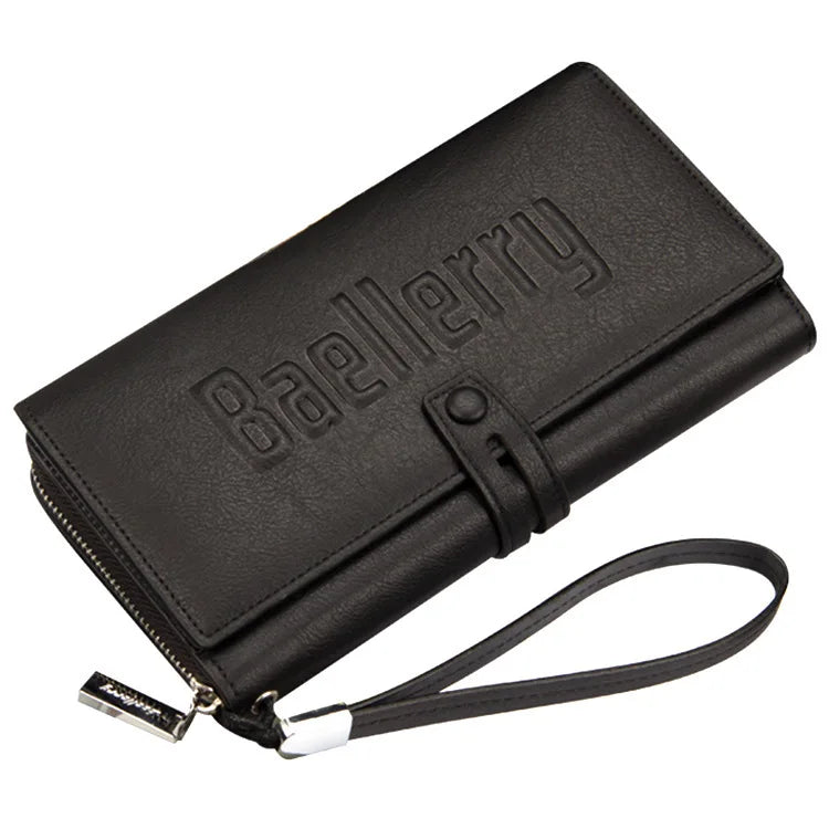 Multifunctional Clutch Wallet Men's Long Purse