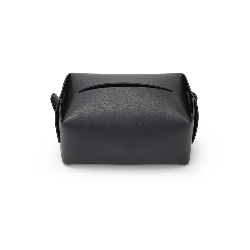 European Leather Tissue Box Decoration - Modern Living Room