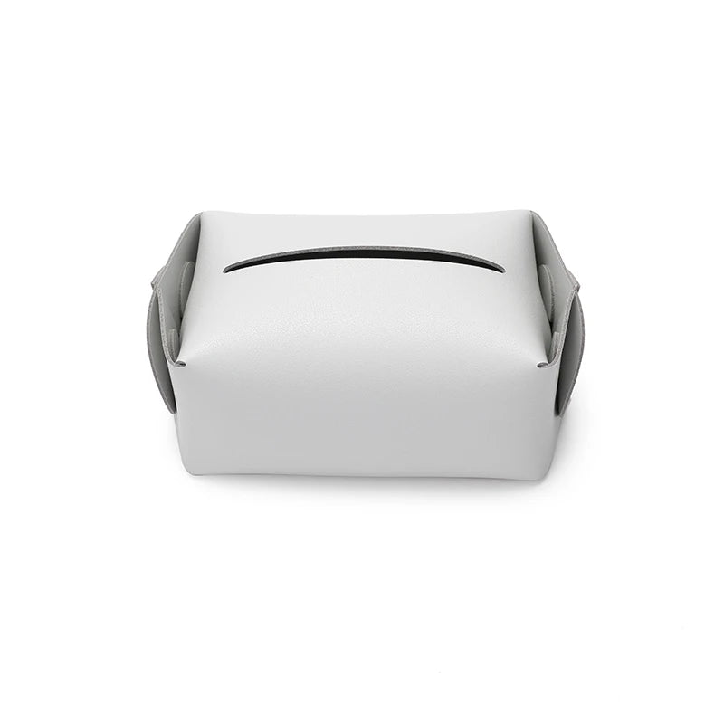 European Leather Tissue Box Decoration - Modern Living Room