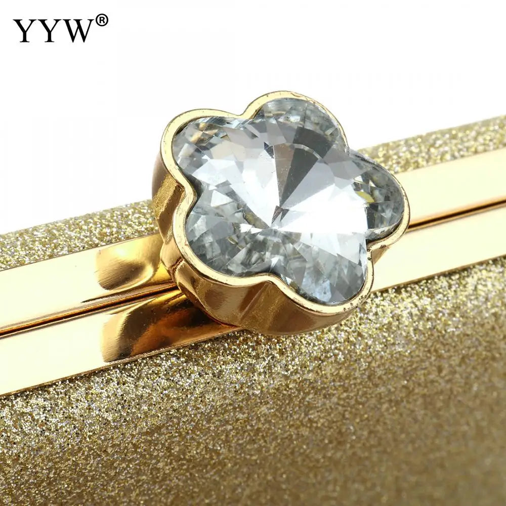 Glitter Sequined Evening Clutch Bag Shoulder Bag Bridal Party Prom Handbag