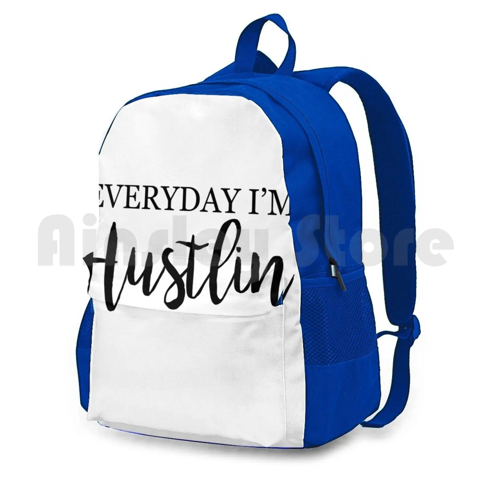 Everyday Im Hustlin Outdoor Hiking Backpack Riding Climbing Sports Bag