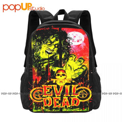 Evil Dead V.10 Movie Poster Horror Backpack Large Capacity Travel