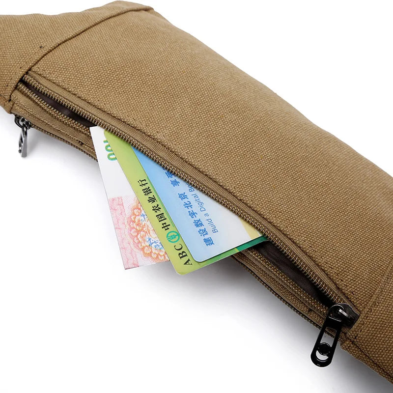 Ewor Fanny Pack Casual Waist Bag Unisex Pouch Bag for Men and Women