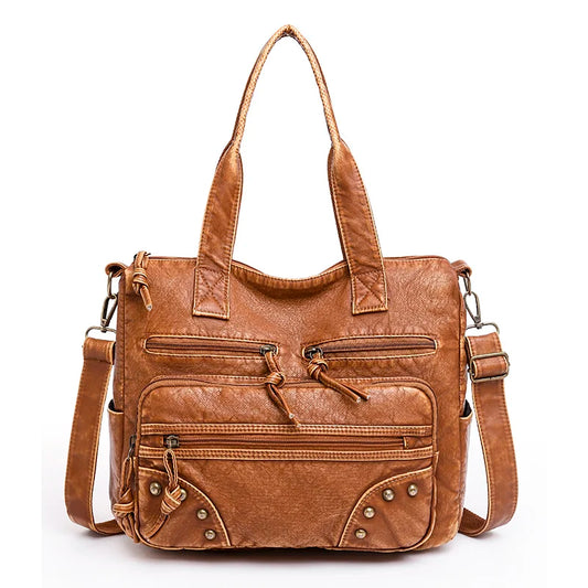 Vintage Large Capacity Tote Bags for Women
