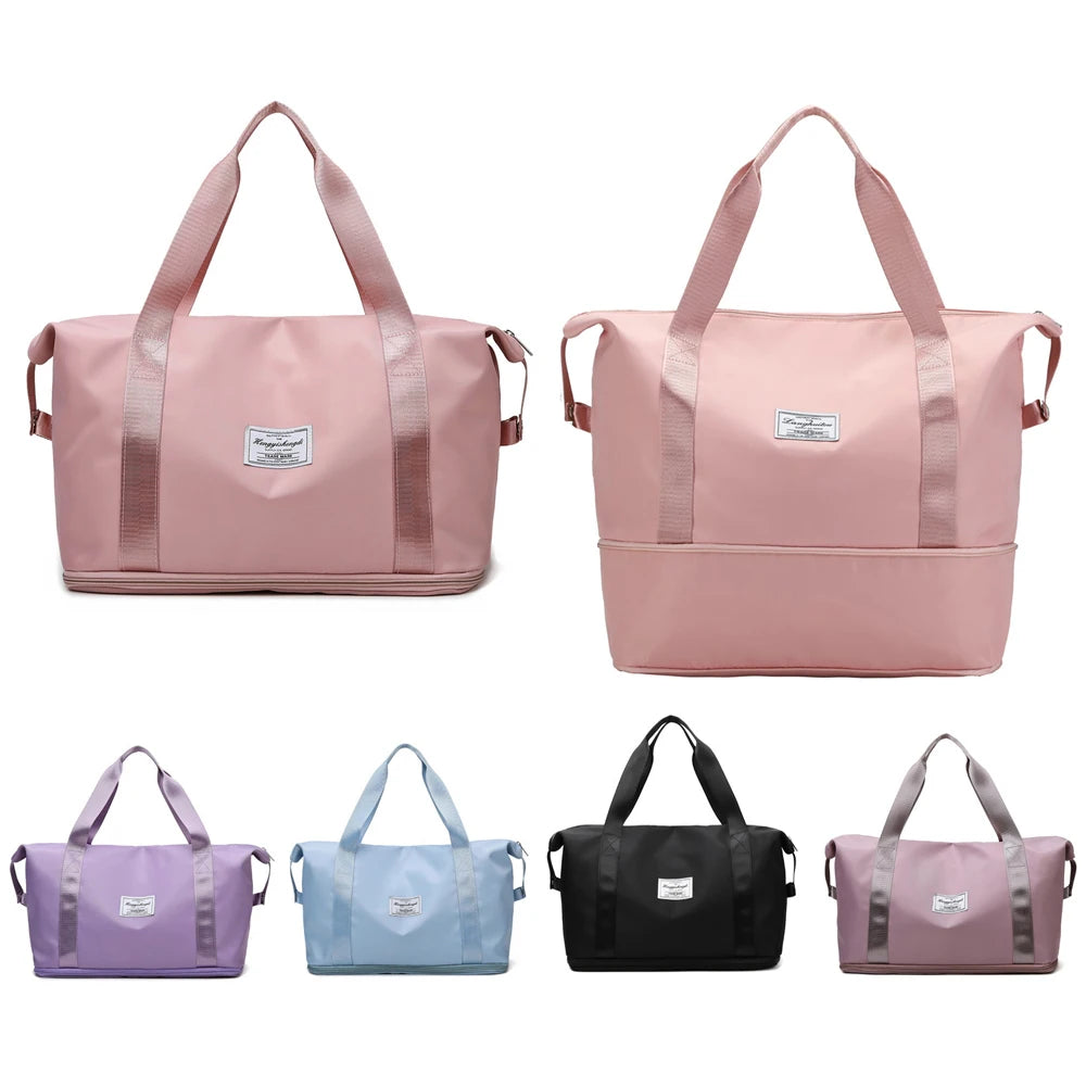 Large Capacity Travel Tote Bag Waterproof Shoulder Handbags