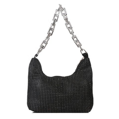 Rhinestone Evening Bag Wedding Shoulder Handbag for Dinner Party