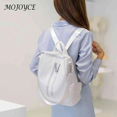 Girls PU Leather School Rucksacks Small Ladies Shopping Travel Backpack