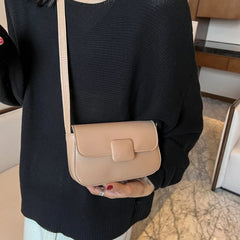 Women Candy Messenger Crossbody Bag Leisure Ladies PU Leather Shoulder Bag